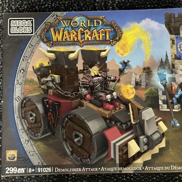 Mega Bloks World of Warcraft 299pc Demolisher Attack Games #91026 - Picture 2 of 7